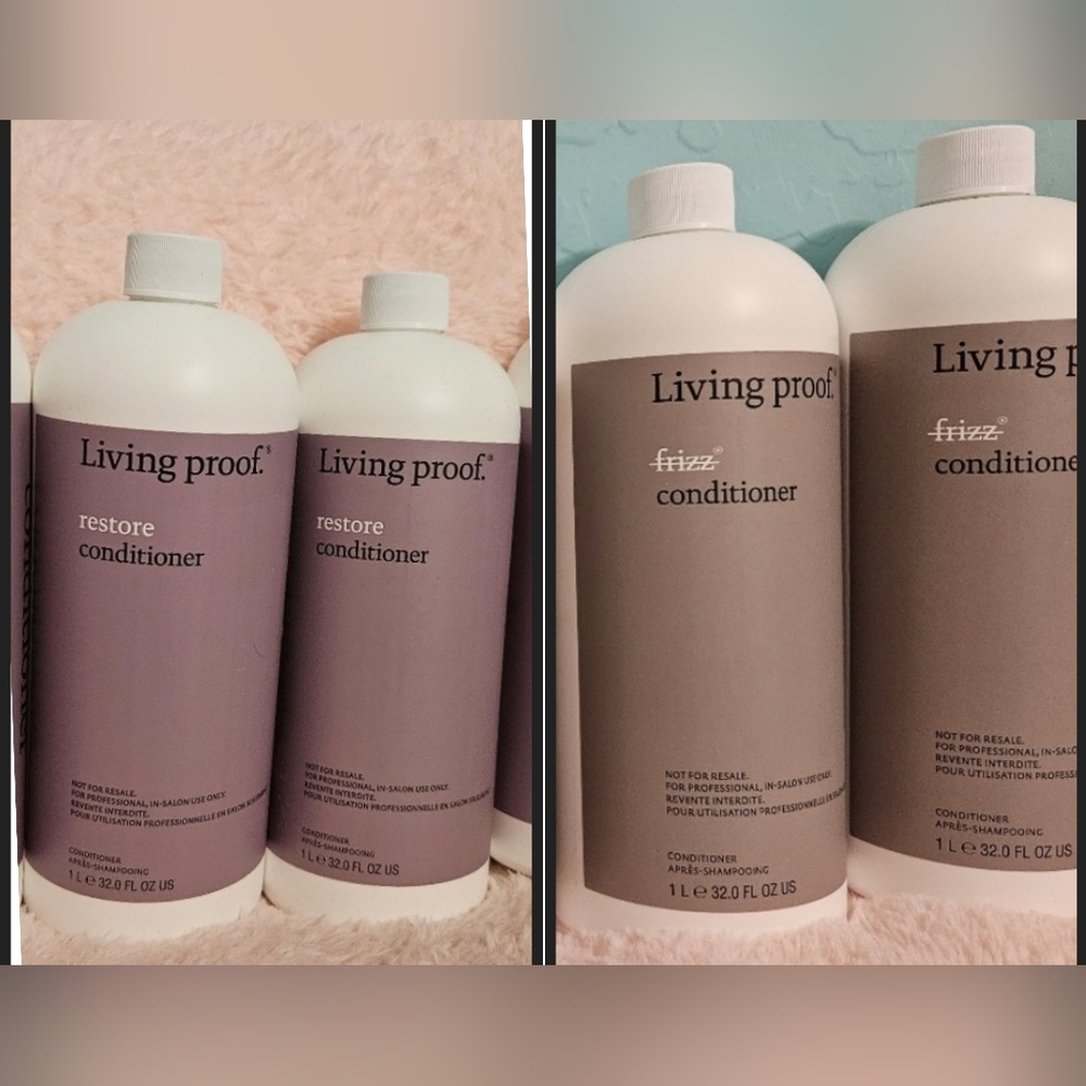 4 pack living proof conditioners